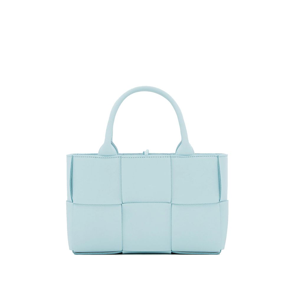 Bolso Tote Bottega Veneta de Piel de Cordero Azul