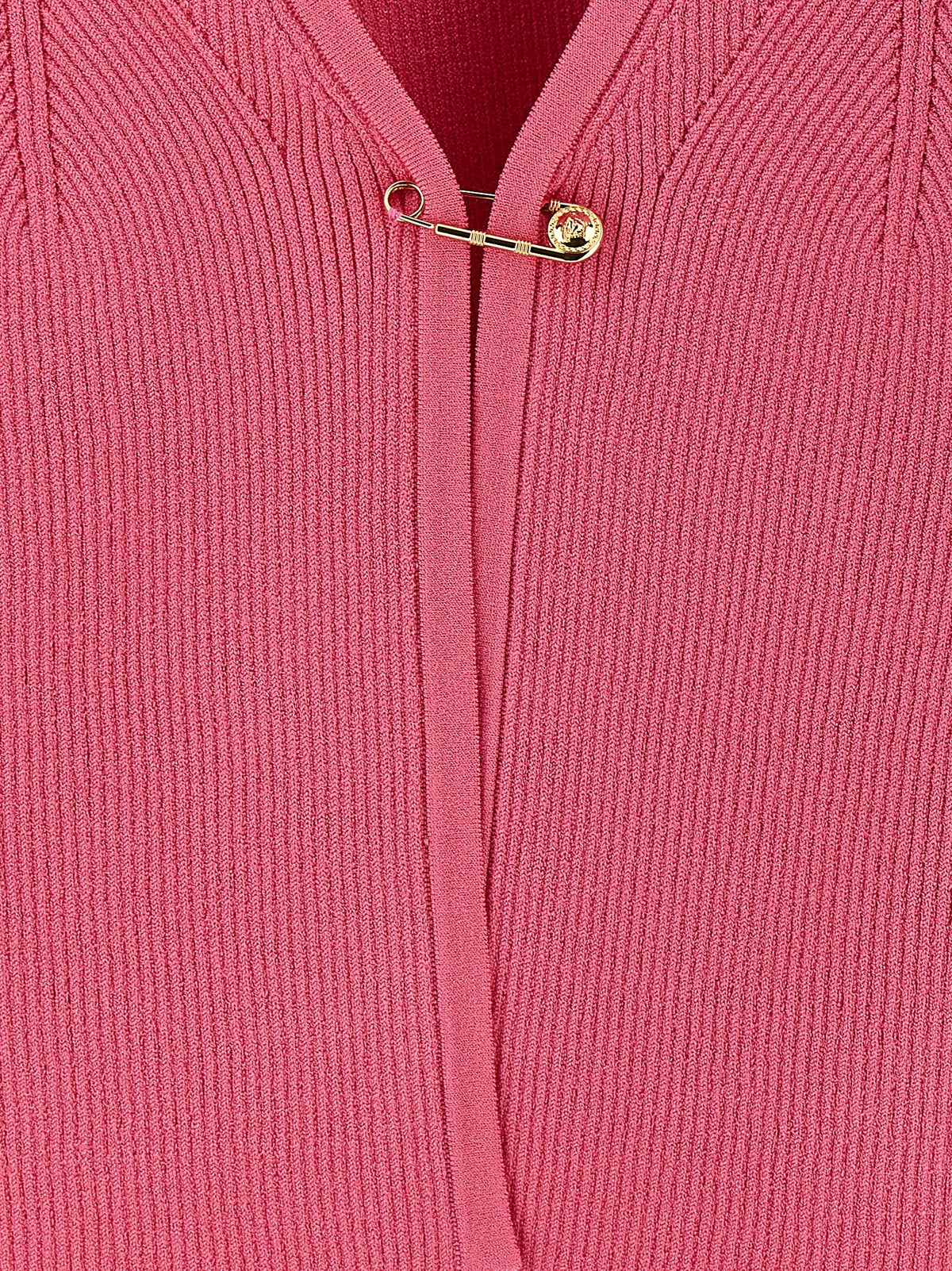 Versace Fuchsia Viscose Cardigan