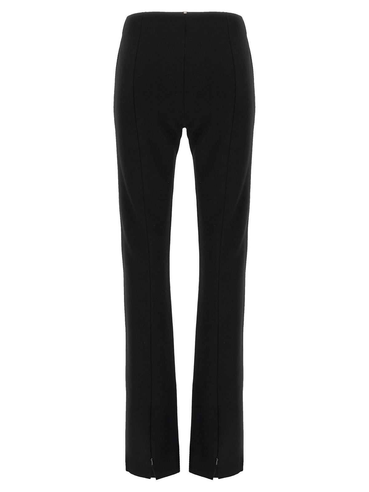 Sportmax Black Viscose Casual Pants