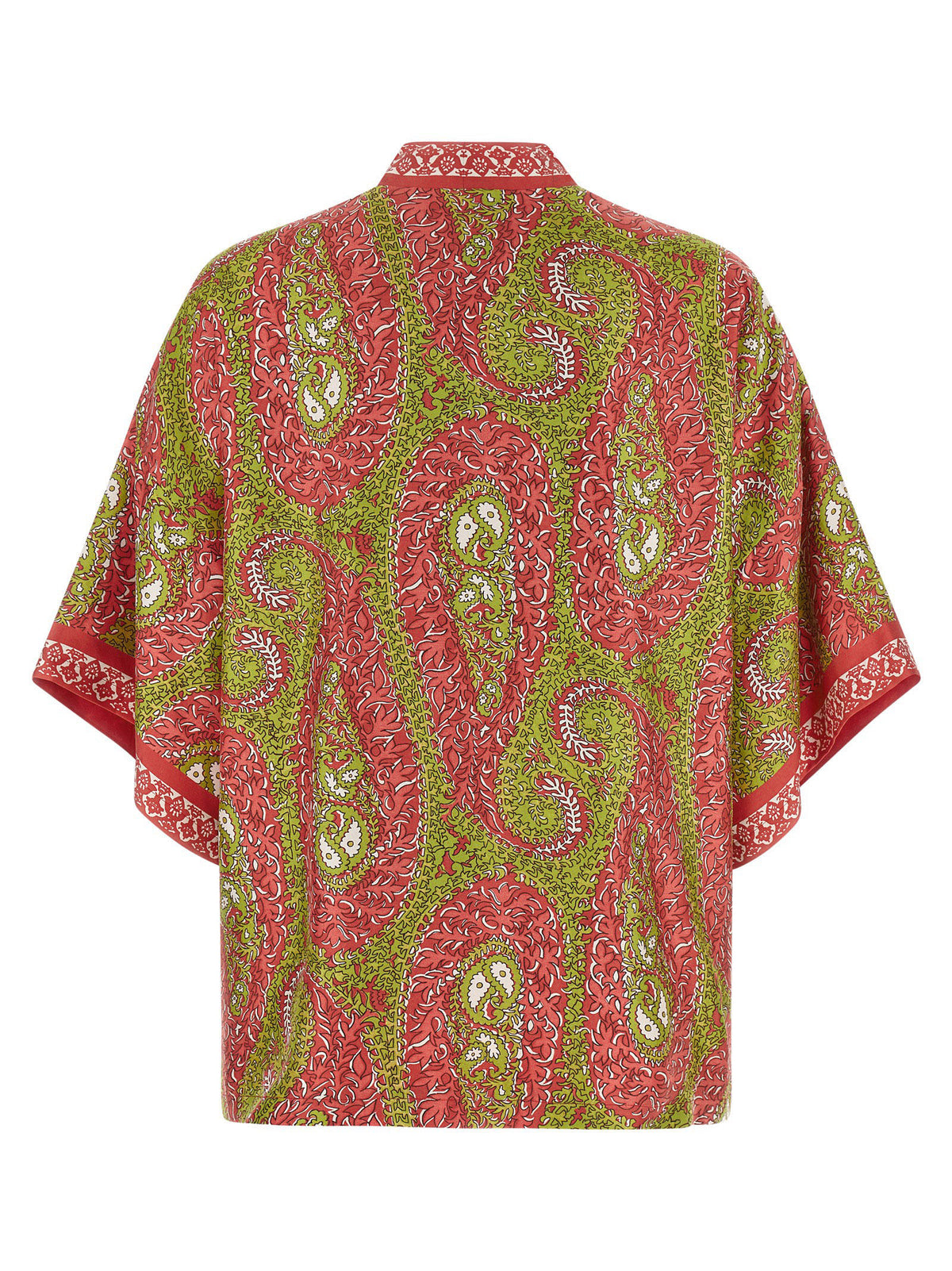 Etro Multicolor Silk Cardigan