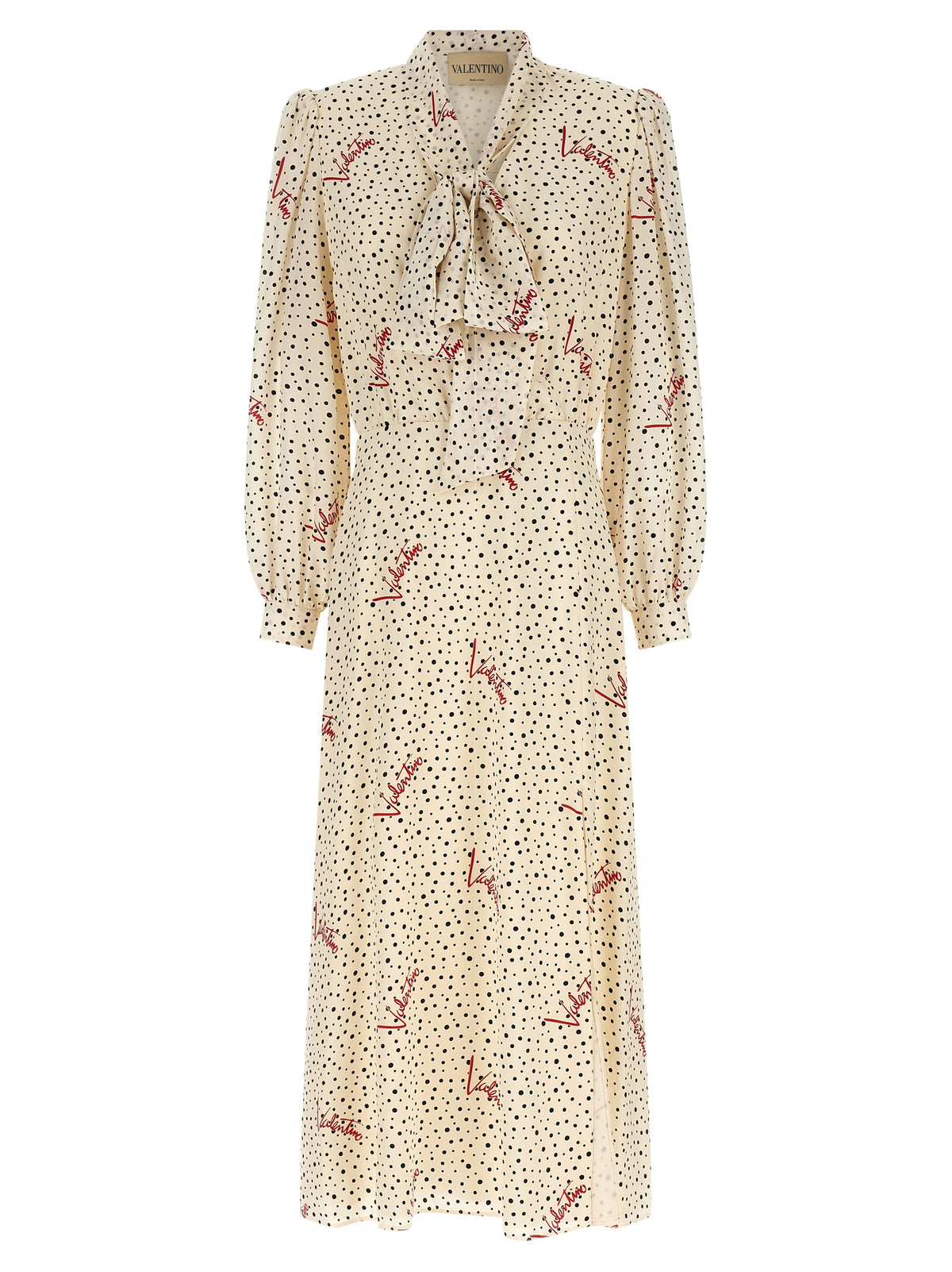 Valentino Garavani Multicolor Silk Midi Dress