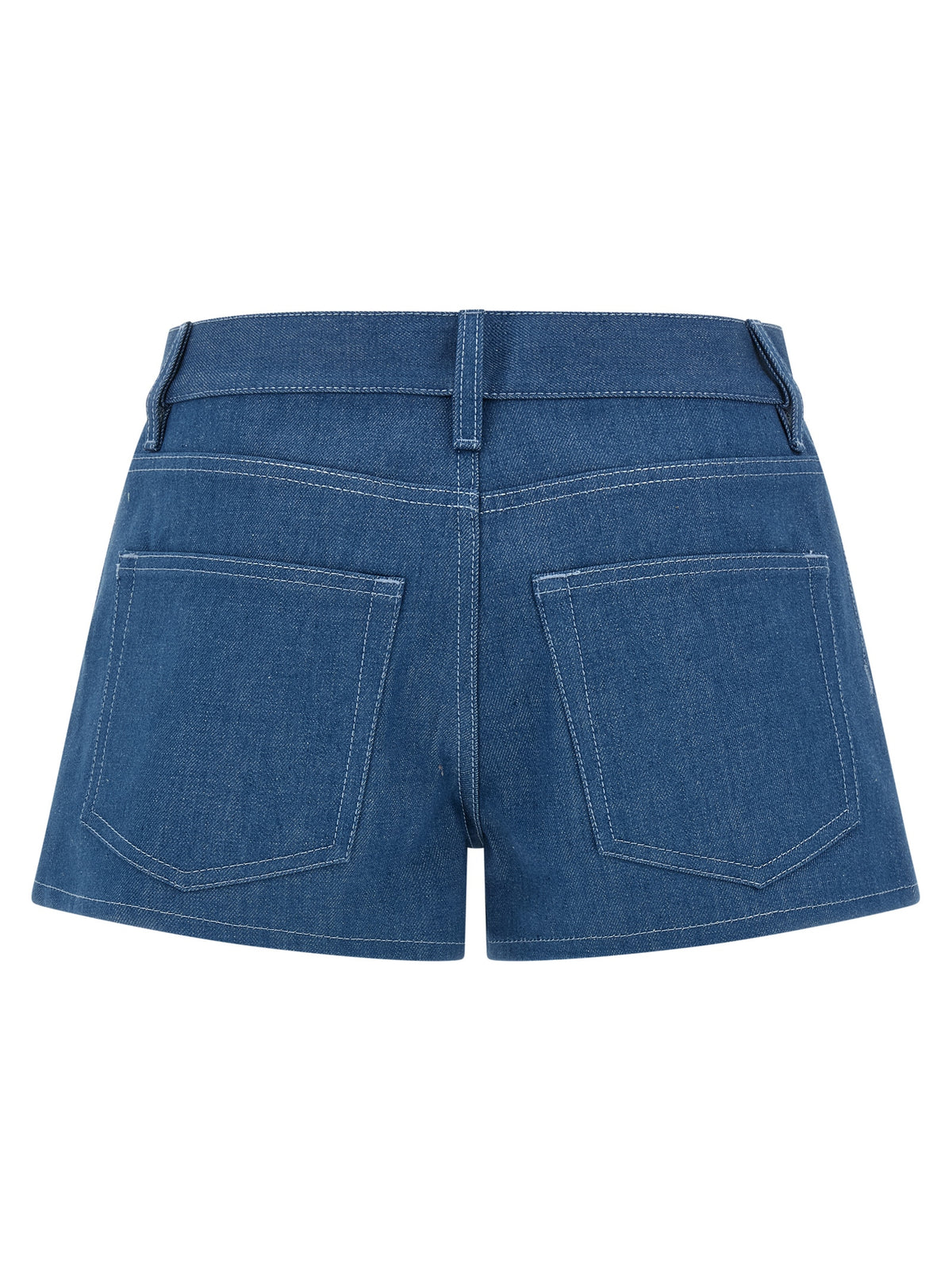 Gucci Blue Cotton Bermuda Shorts