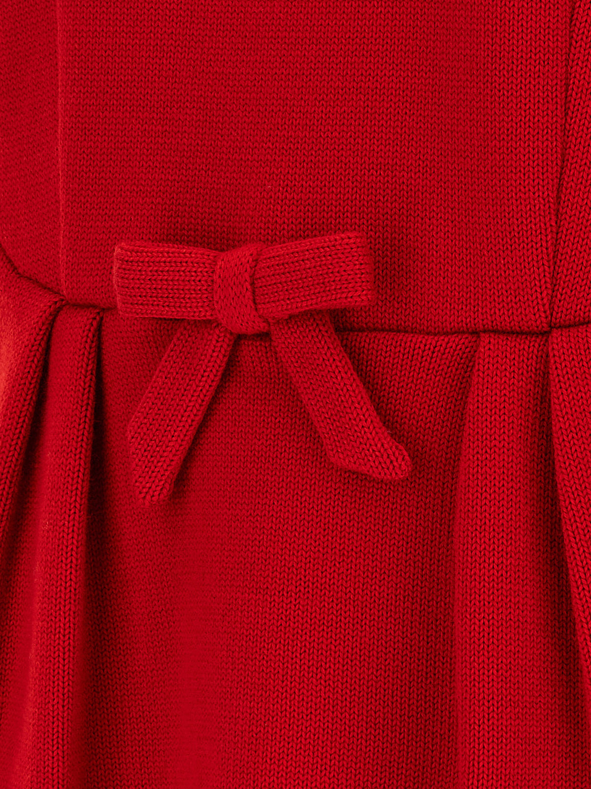 Prada Red Virgin Wool Cardigan