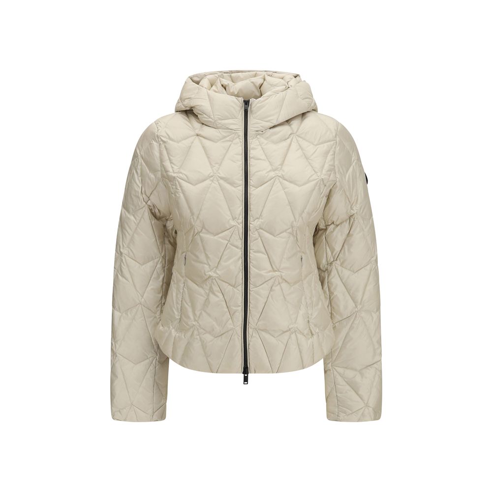 Moose Knuckles Beige Nylon Full-Length Jacket