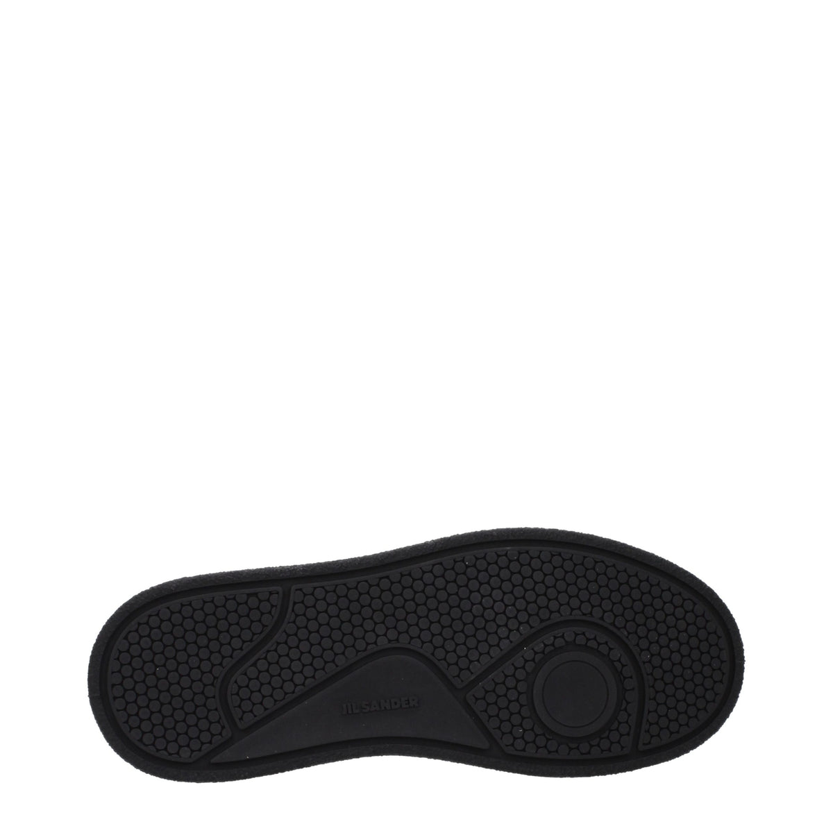 Jil Sander Black Leather Platform Sneakers
