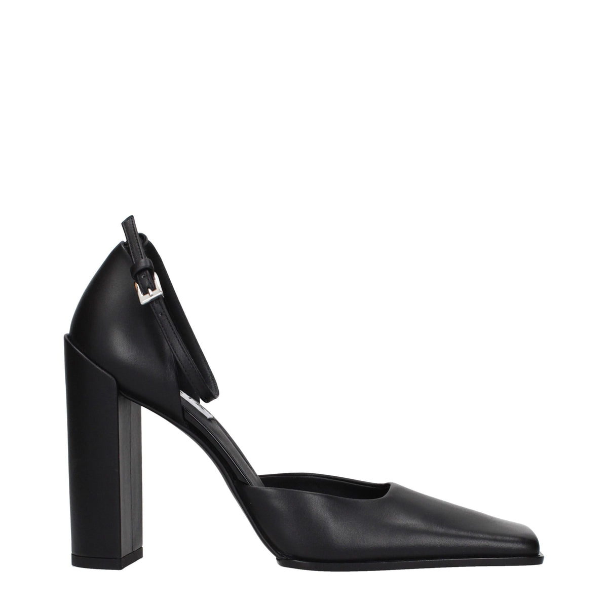 Alaïa Black Leather High Heel Pumps