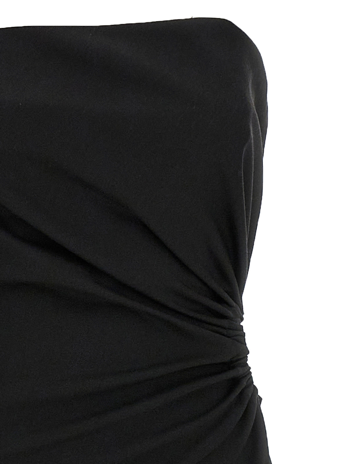 Max Mara Black Virgin Wool Long Dress