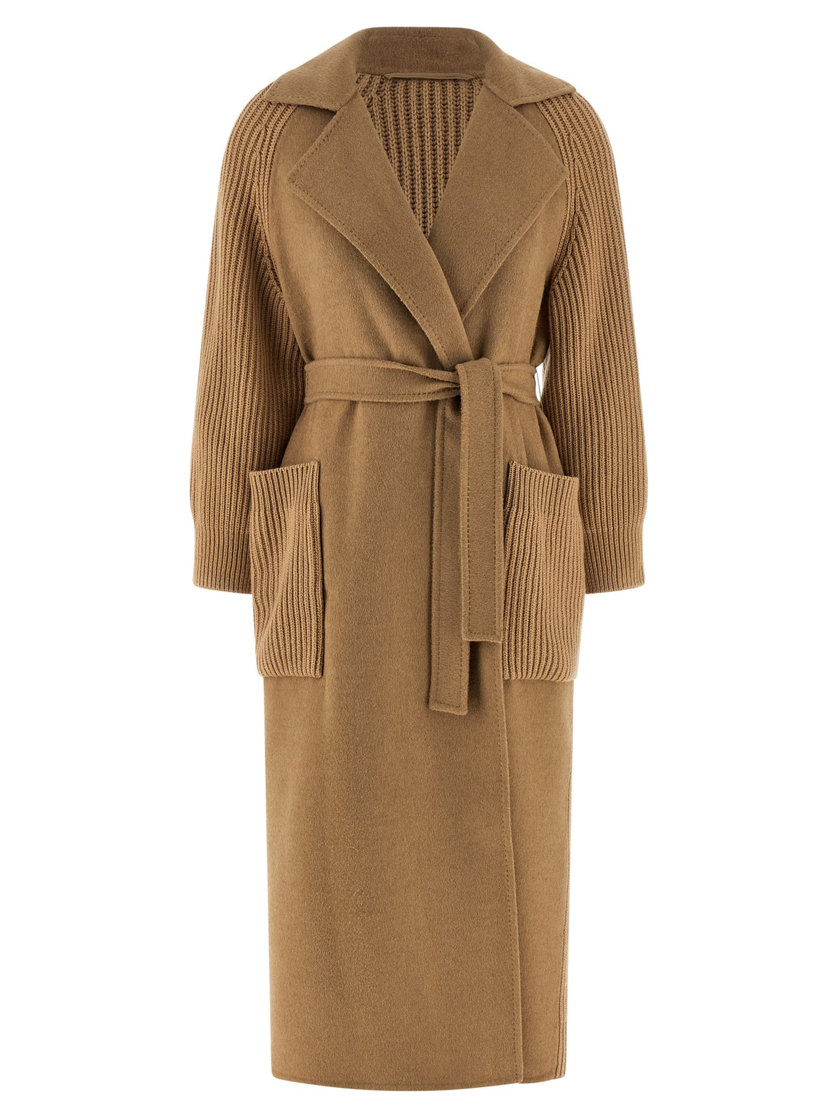 Max Mara Beige Wool Coat