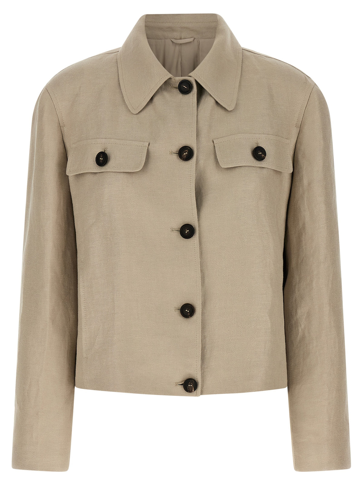 Brunello Cucinelli Beige Linen Blazer