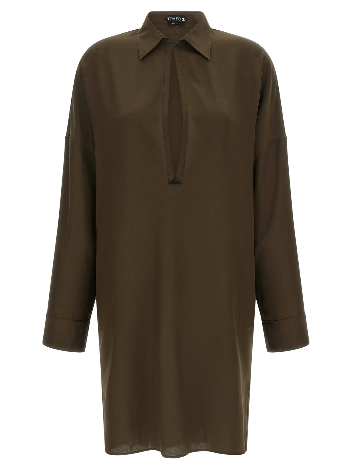 Tom Ford Bicolor Silk Midi Dress