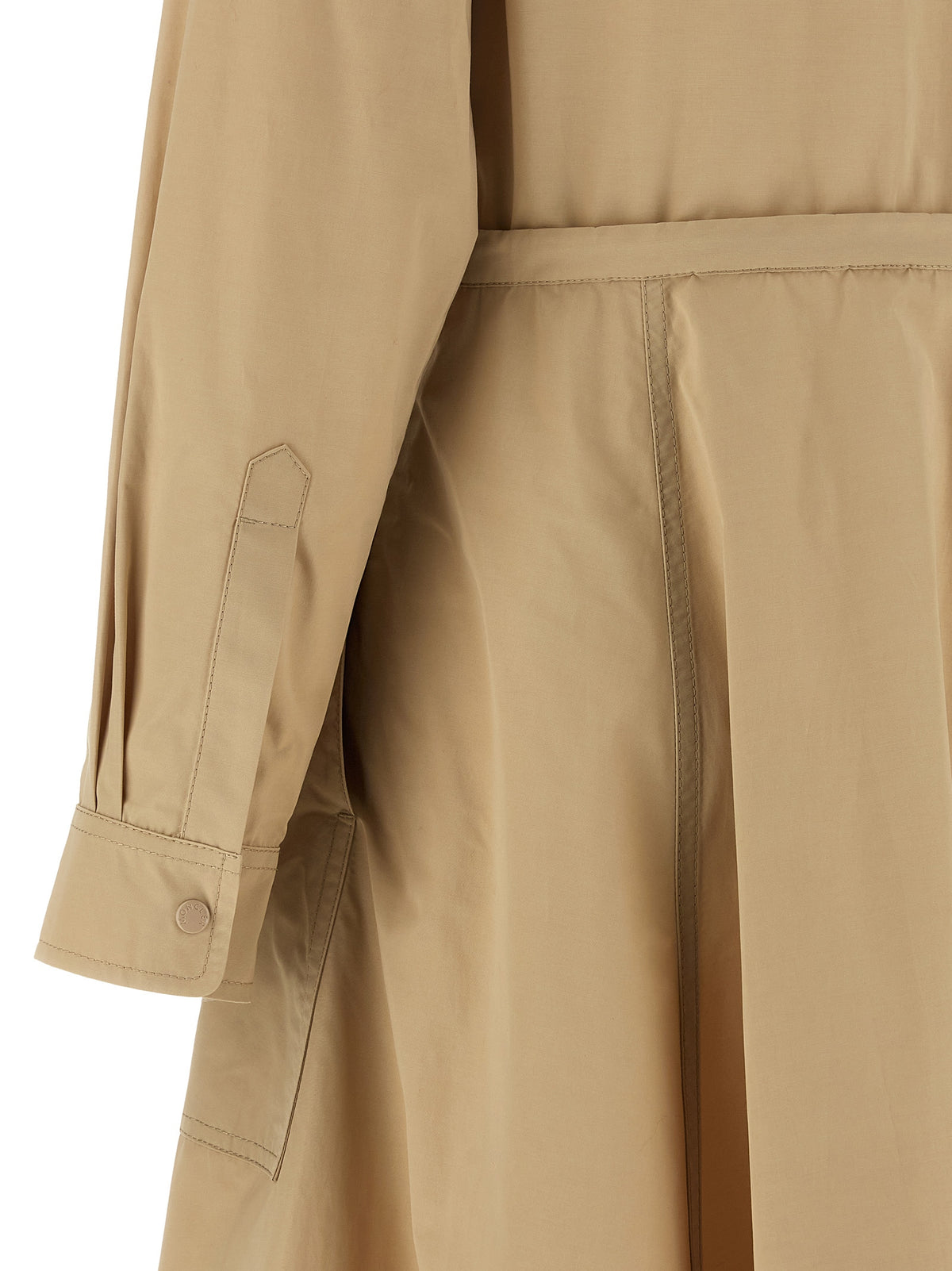 Moncler Beige Polyester Long Dress