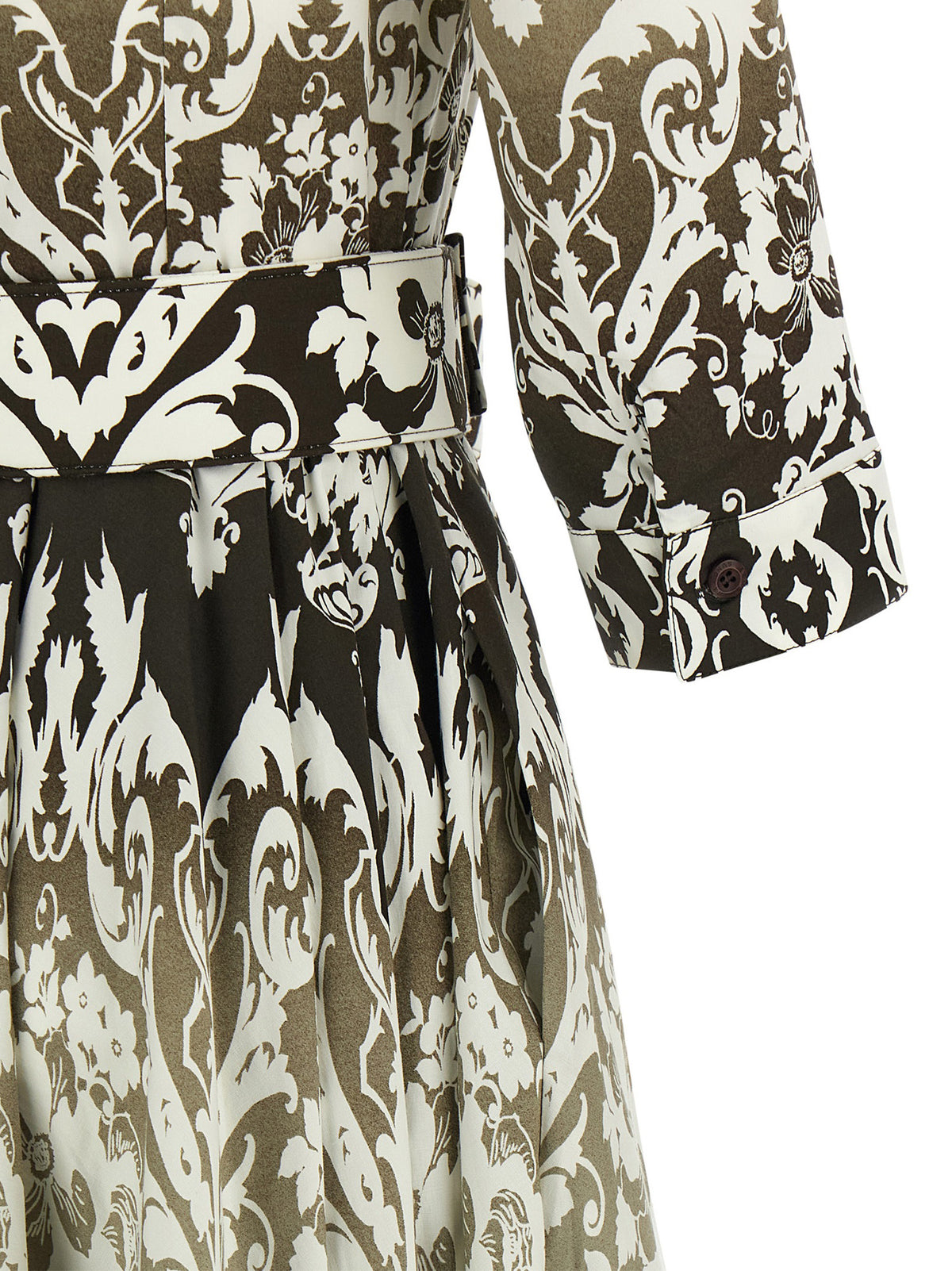 SAMANTHA SUNG Multicolor Cotton Midi Dress