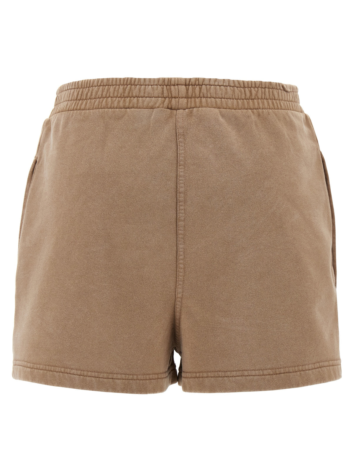 Fendi Brown Cotton Bermuda Shorts