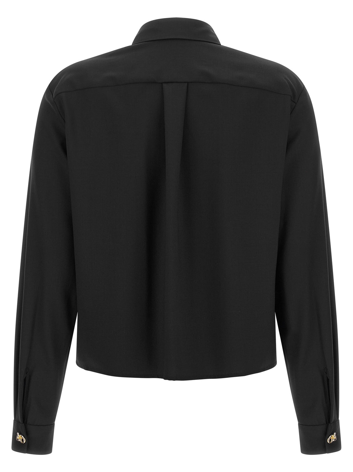 Fabiana Filippi Black Virgin Wool Blouse