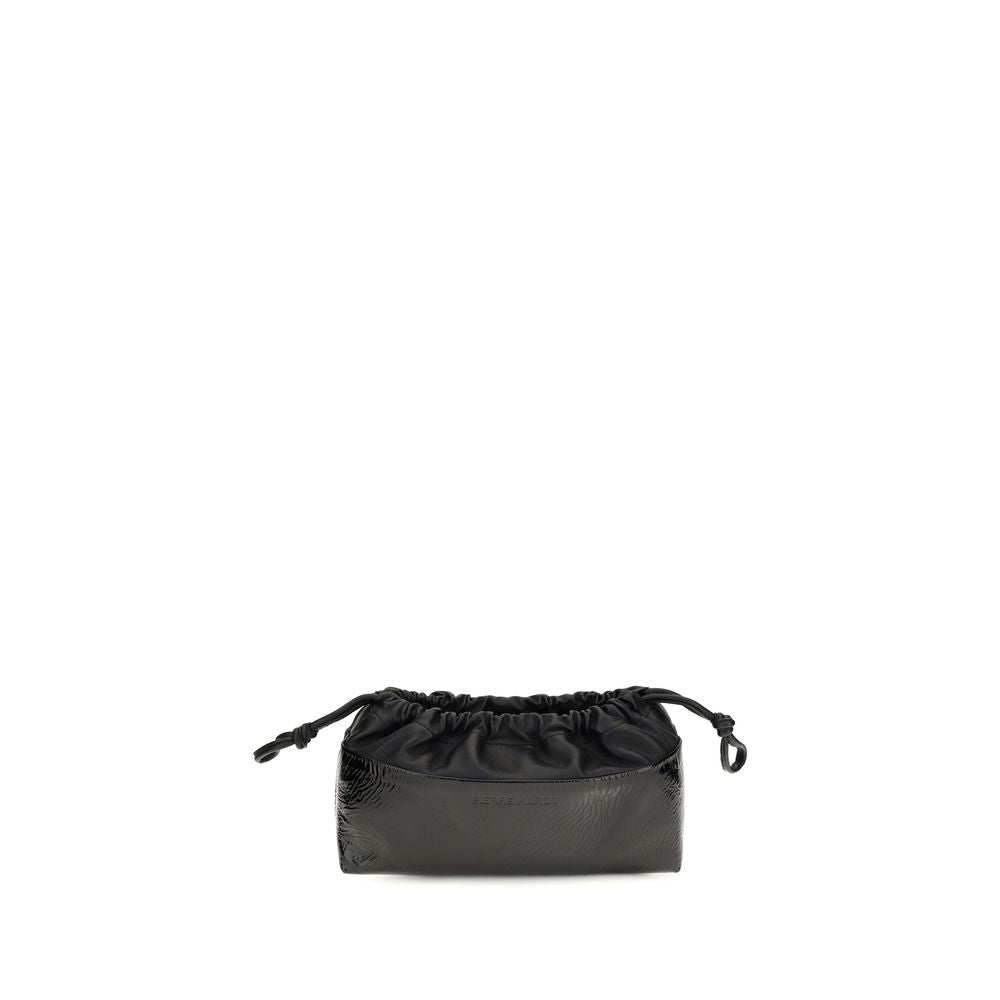 Pierre Hardy Black Calf Leather Bos Taurus Shoulder Bag