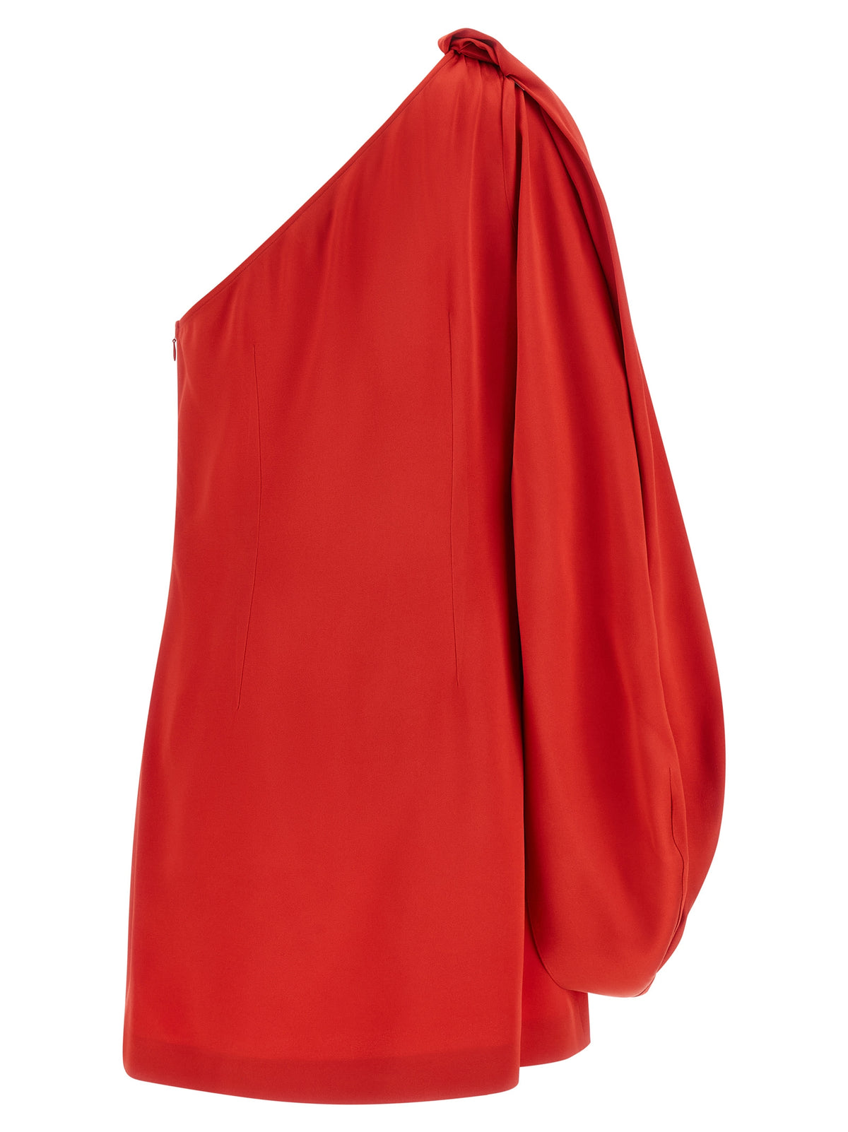 Stella McCartney Red Acetate Short Dress