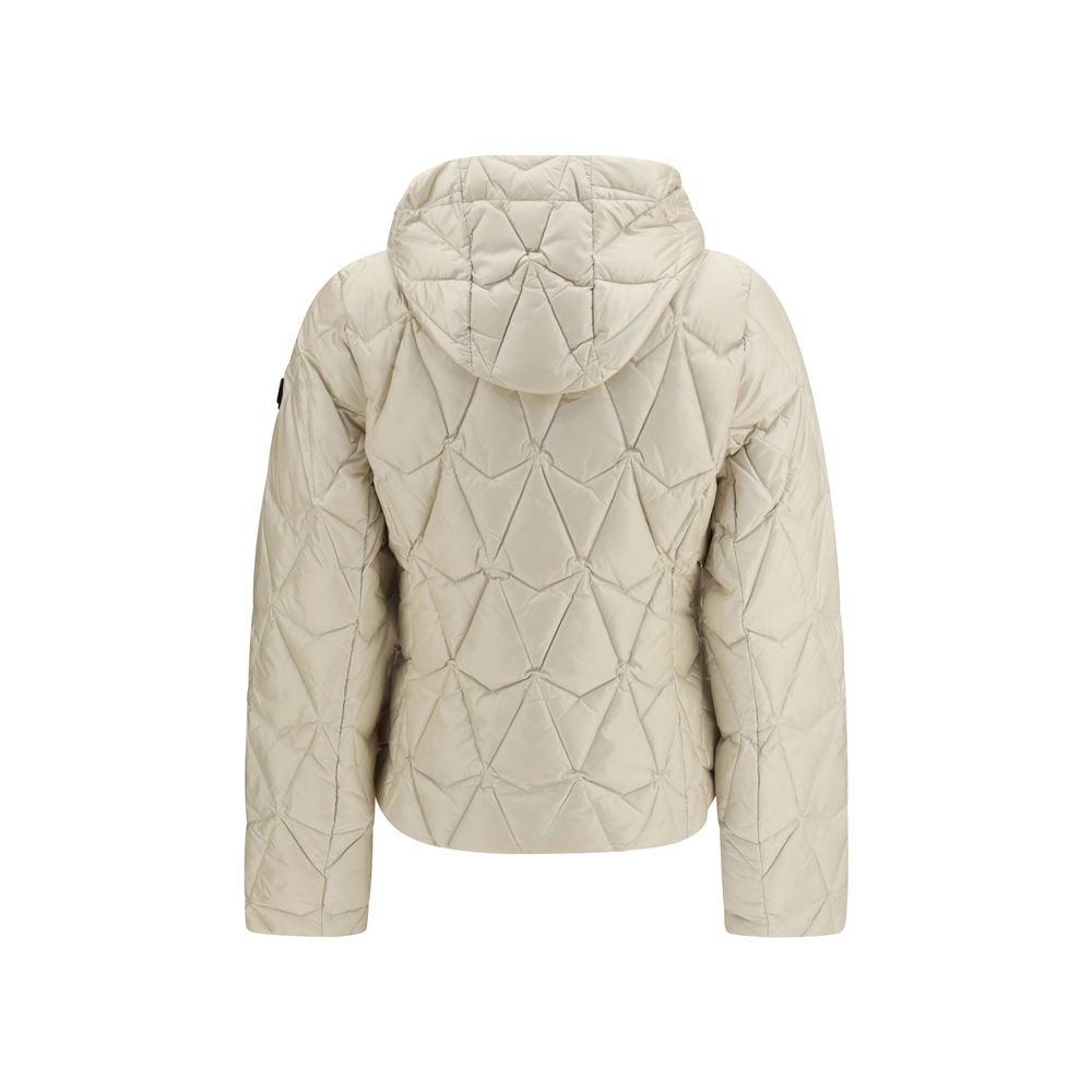 Moose Knuckles Beige Nylon Full-Length Jacket