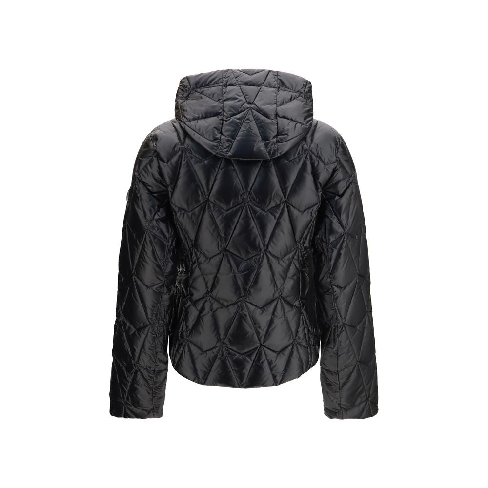 Moose Knuckles Black Nylon Full-Length Jacket