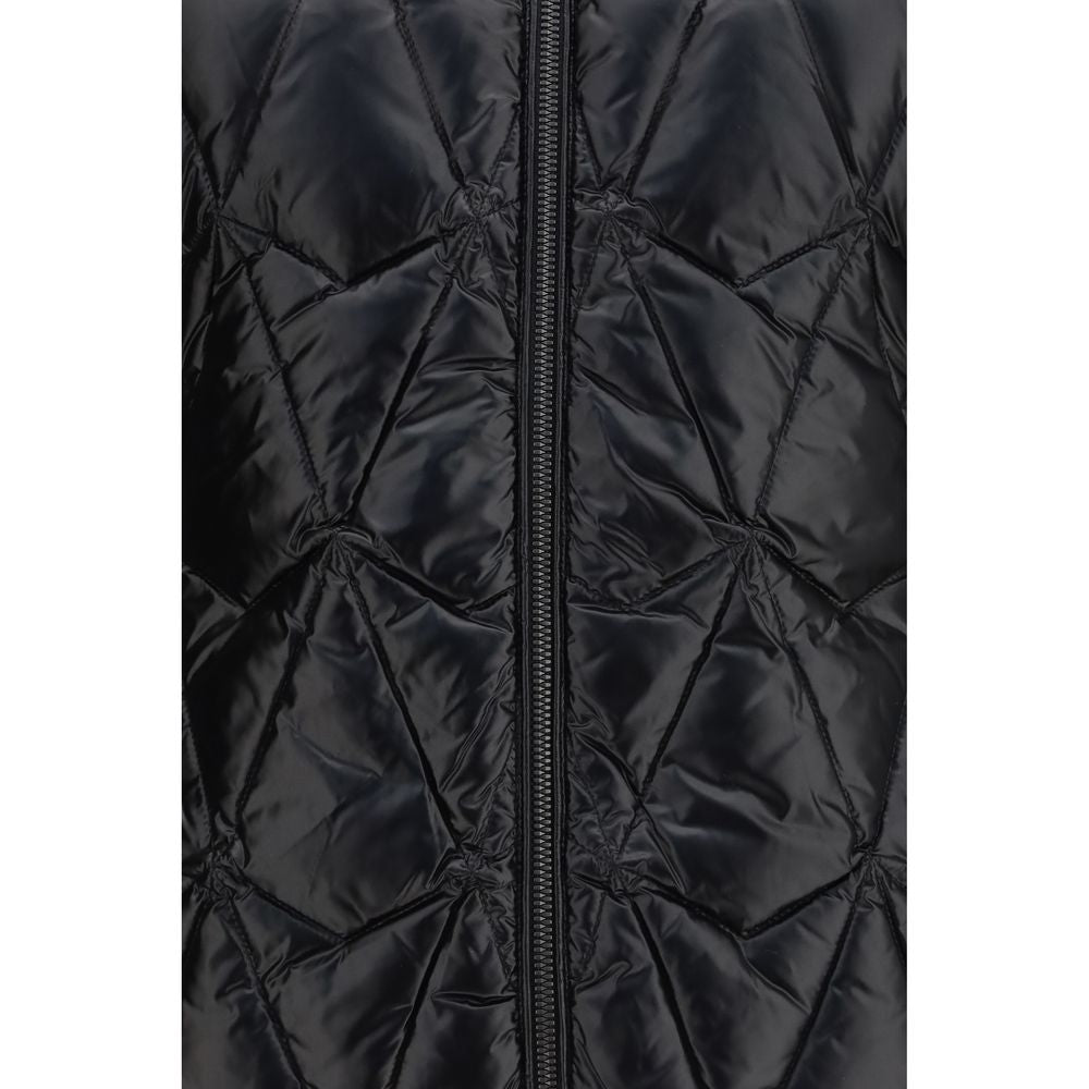 Moose Knuckles Black Nylon Full-Length Jacket